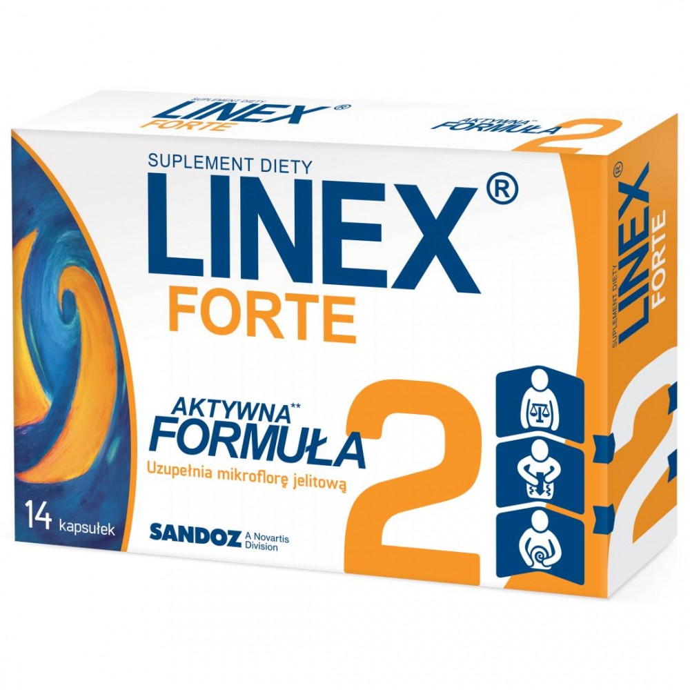 Linex FORTE 14 capsules Health Shop UK Free Delivery